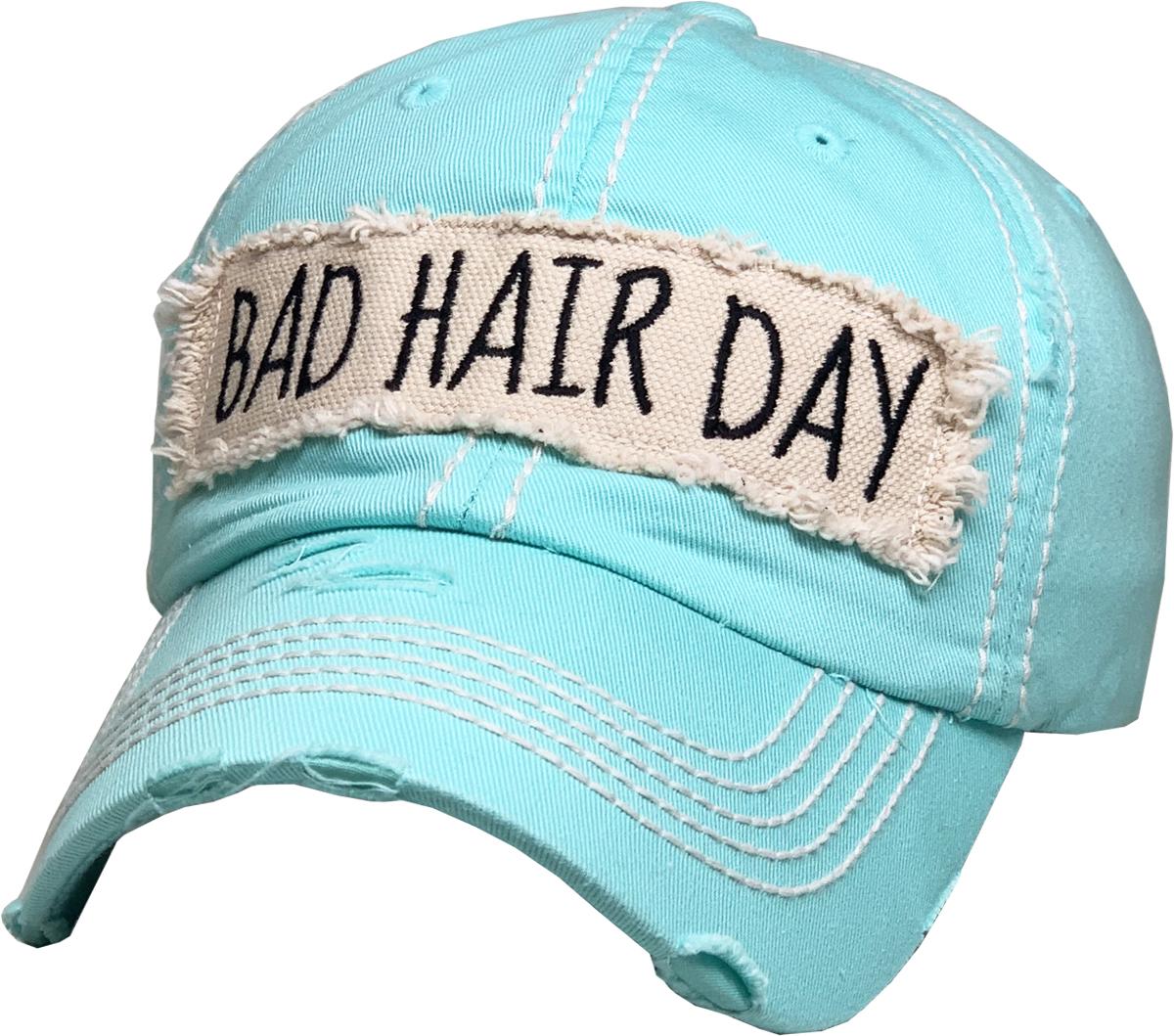 Bad Hair Day Washed Vintage Ball Cap | KBETHOS